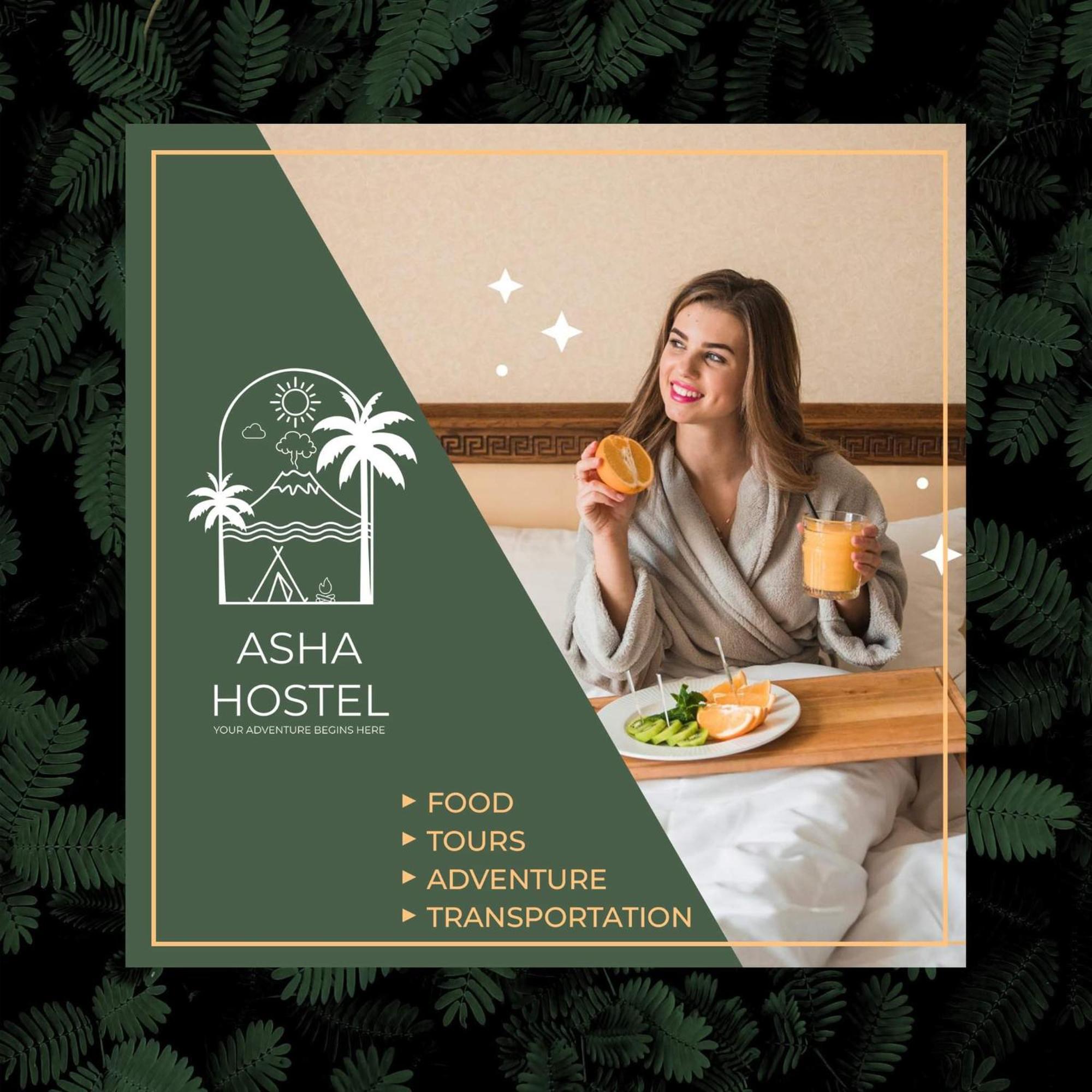 Asha Hostel La Fortuna Eksteriør billede